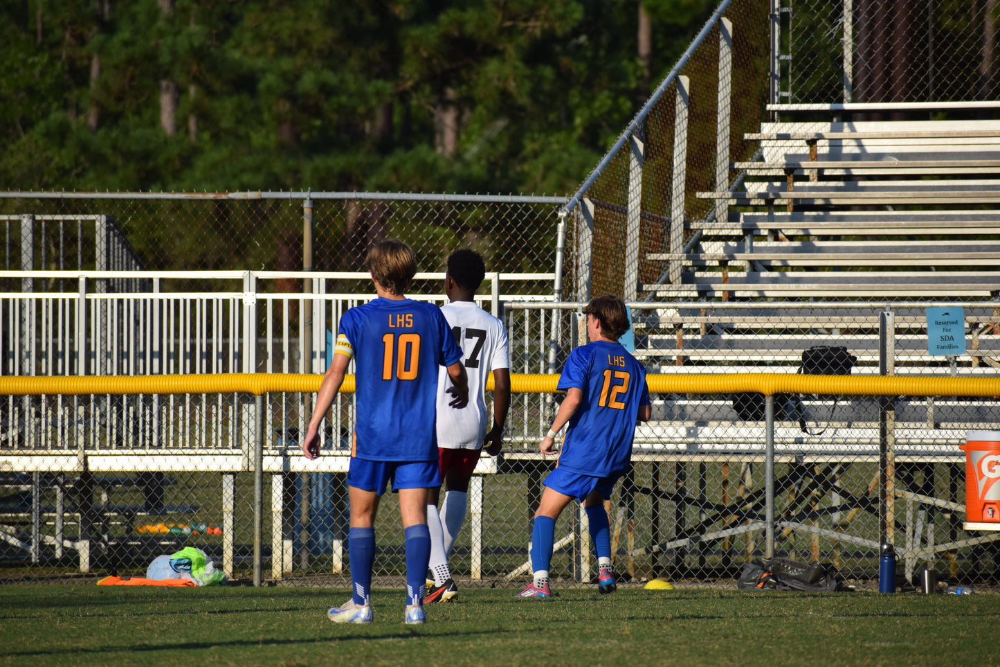 Full-Length Soccer Grip Socks (2x Pairs): Hammerheads Home + Away